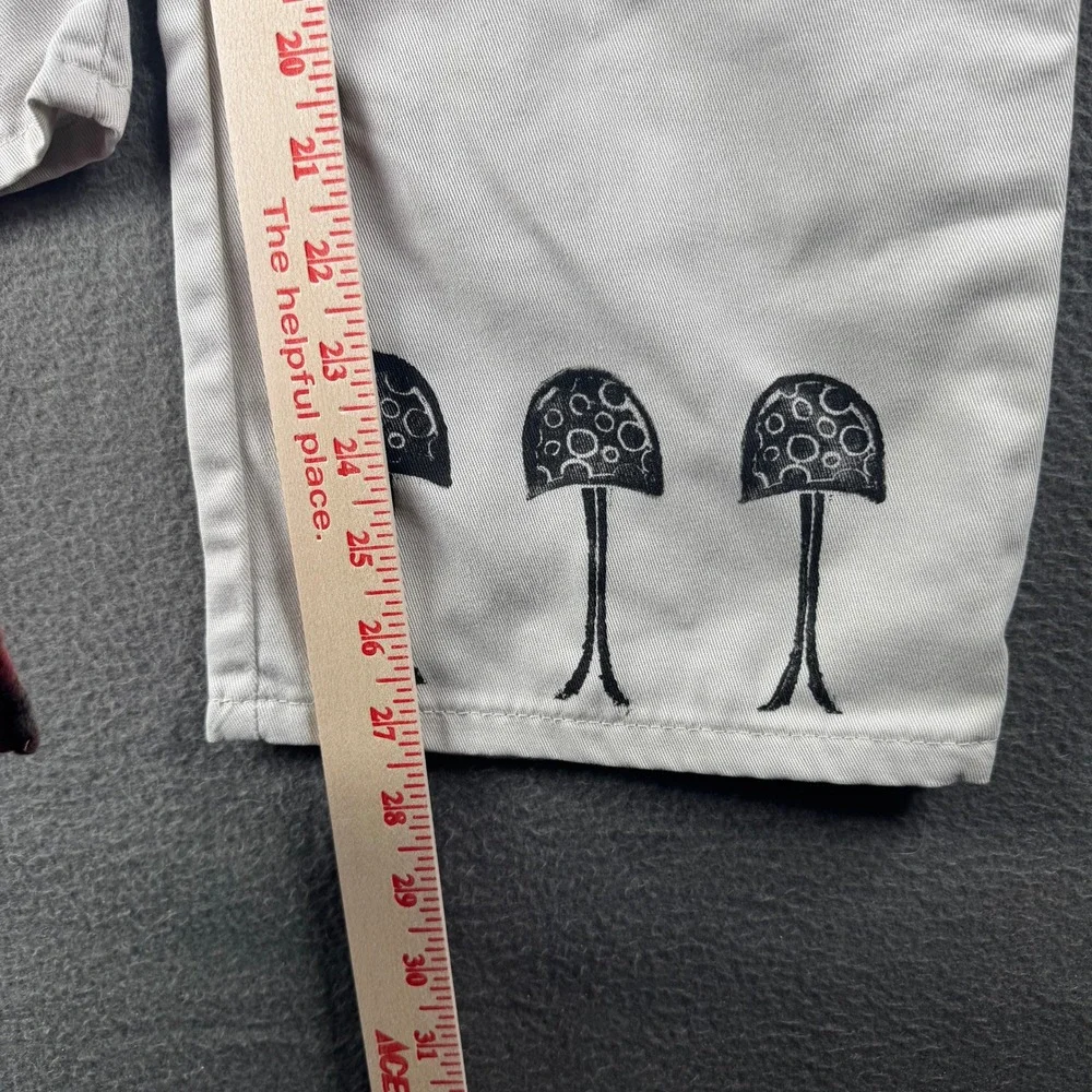 Vintage Chic Denim Pants Women 14P Robot Mushroom Y2K Skate Baggy‎ Street Boho